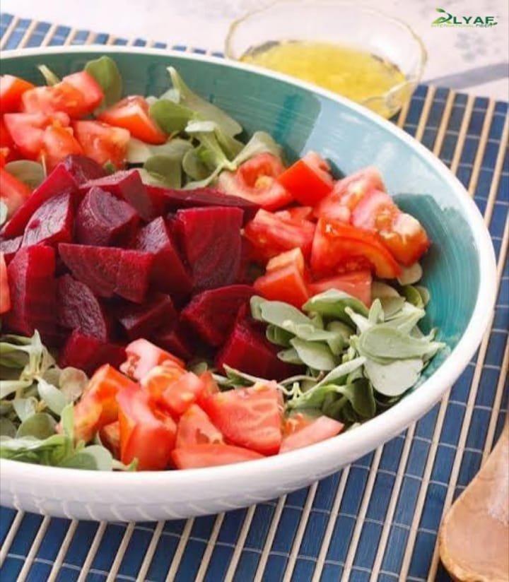 سلطة الشمندر و البقلة