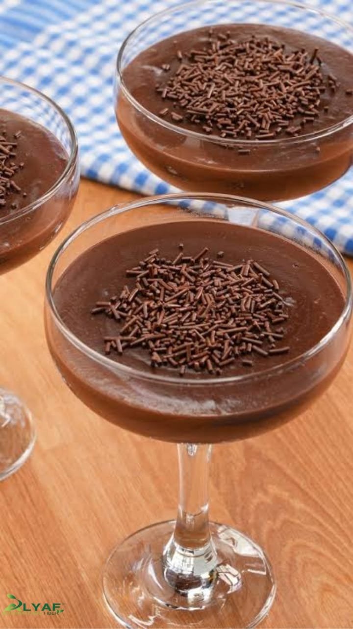 المهلبية بالشوكولاته